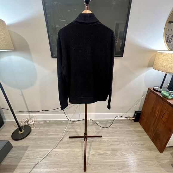 rag & bone - Cardiff Bomber Cardigan - Charcoal - Picture 2 of 6